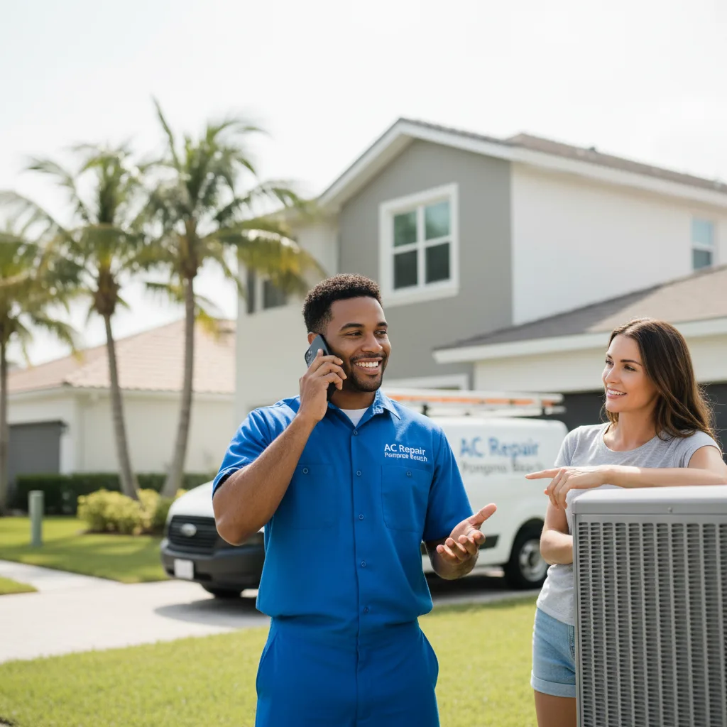 AC Repair Pompano Beach customer support in Neptune Beach